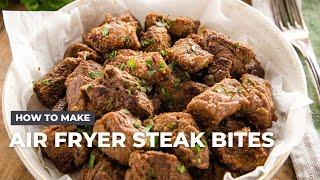 How to Make Air Fryer Steak Bites