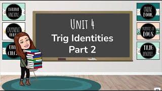 Fundamental Trig Identities Part 2