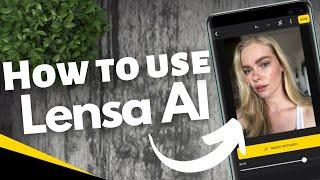 How to use Lensa Ai App