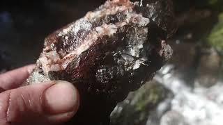 MOTO MINING Ep.3 Coarse gold and a waterfall on my claim #placer #gold #mining