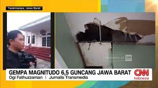 Kondisi Terkini Gempa Magnitudo 65 Yang Mengguncang Jawa Barat