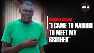 Bradley Gen-Z Goliath Lookalike From Bungoma Travels To Nairobi To Meet HimThey Might Be Brothers