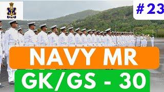  Navy MR Exam Paper 2024  Navy MR Paper 2024  Navy MR Full Set   GK.GS - 30     Exam 2024