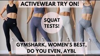 ACTIVEWEAR REVIEW  Gymshark Womens Best Doyoueven & AYBL try on + comparison