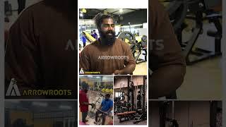60 days ல body builder ஆ ஆக்கிடுவேன்  Gym Trainer Pandi Sakthi Interview Arrowroots #shorts