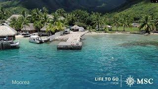 MSC World Cruise 2019 San Francisco – Bora Bora mit Life to go