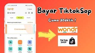 Cara bayar TiktokShop Via Wondr BNI  Cuma 30detik