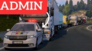 ‍️POLICE Patrol in CALAIS-DUISBURG  Game Moderator TruckersMP