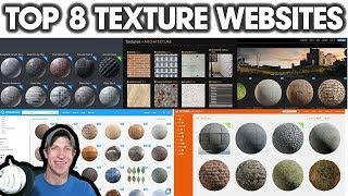 Top 8 Websites FOR TEXTURES AND MATERIALS for SketchUp