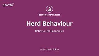 Behavioural Economics - Herd Behaviour