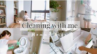 【cleaning with me】浴室大掃除掃除清潔用品分享清潔方法分享掃除後工具清潔和收納方法自製雜醬麵