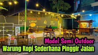 Inspirasi Desain Warung Kopi Sederhana Pinggir Jalan