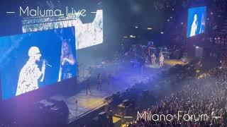 Hawái - Maluma Live Milano Forum Inicio Concierto