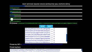 Bitcanner Bitcoin  Search Space all private keys  windows and android