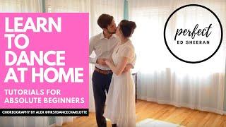 PERFECT - ED SHEERAN  WEDDING FIRST DANCE CHOREOGRAPHY FOR BEGINNERS  EASY ONLINE DANCE LESSONS