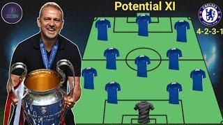 Pochettino out Chelsea potential lineup next Season under Hansi flick  Pochettino replacement