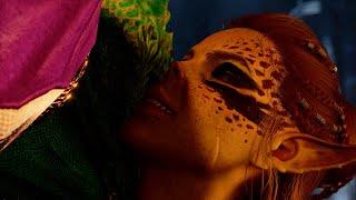 Baldurs Gate 3 - Laezel Romance Scene - LaeZael Drains The Dark Urge