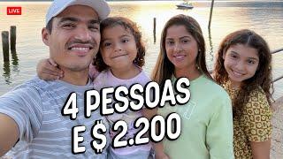 Começando a vida nos EUA com $ 2.200 #podcast