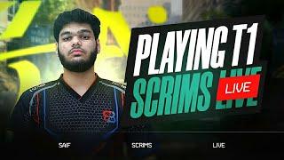 Scrims Live  I ESL Grind I BBxSaiF I Bgmi live