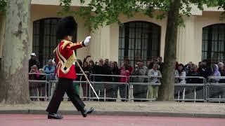 King Charles III Guard Marching.