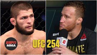 Justin Gaethje discusses loss to Khabib Nurmagomedov  UFC 254 Post Show  ESPN MMA