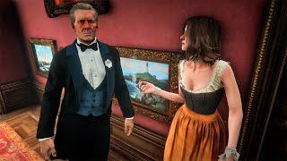 Hosea Flirting with the Ladies of Saint Denis  RDR2 Mods