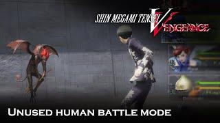 Shin Megami Tensei V Vengance  Unused Human Battle Mode