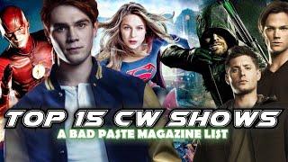 Top 15 CW Shows Of All Time - A Bad Paste Magazine List