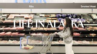 VLOG  Life in Alaska Back in Anchorage The Reality of Living Abroad From PH Grocery with Us 