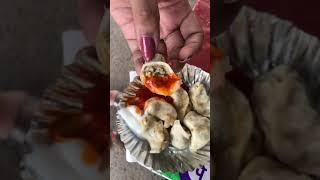 Best chicken momos in just Rs20   Kalkaji Delhi #shorts #momos #streetfood