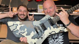 ESP LTD James Hetfield Snakebyte Camo Metallica Guitar