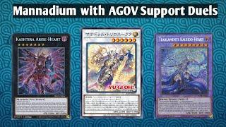 Mannadium マナドゥム Playstyle and Duel with Some New AGOV Support  Edopro  Yu-Gi-Oh