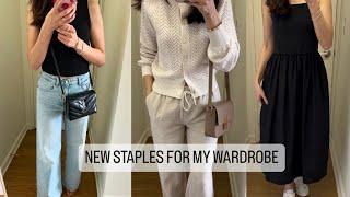 New Staple Pieces for My Wardrobe  Aritzia & Uniqlo