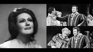 Joan in Gildas Duets with Milnes & Pavarotti Rigoletto NY 1972