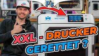 Läuft der XXL-DRUCKER wieder? MINGDA MD-400D