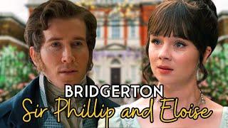 ELOISE BRIDGERTON AND SIR PHILLIP CRANE THEIR STORY IN THE BOOKS .