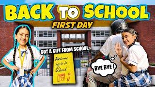 Back to School FIRST DAY OF NEW SCHOOL  School Life  New School Experience  Samayra Narula