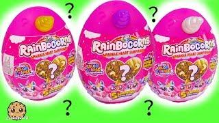 Rainbocorn Mini Unicorn Horn Surprise Eggs + Color Changing Twin Pet