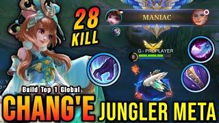 28 Kills + MANIAC MVP 16.2 Points Change New META Jungler - Build Top 1 Global Change  MLBB