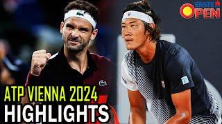 Zhizhen Zhang vs Grigor Dimitrov  Round 2 Highlights  Vienna 2024