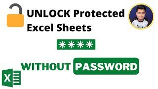 Unprotect an Excel Spreadsheet if you have LOST your Password  UNLOCK Excel Sheet WITHOUT Password