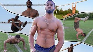 Free outdoor workout routine a different kind of workout  Hamza Ahmed