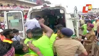 Rath Yatra 2022  Ambulance staff provide emergency service to devotees in Puri