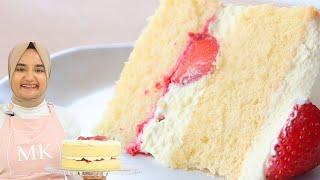 The better than bakery SPONGE CAKE recipe youve been looking for Light airy soft sponge cake