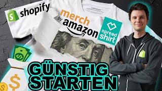 PRINT ON DEMAND  T-Shirt Business starten unter 100€ -Gewerbe Tools Upload & Designs erstellen