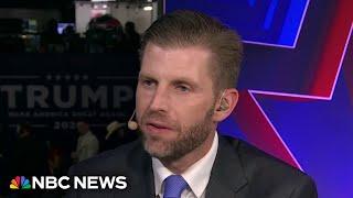 Eric Trump says his fathers new RNC speech is incredibly positive