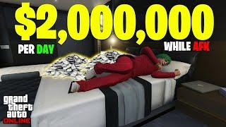 *3 NEW METHODS* How To Make $2000000 AFK Every Single Day in GTA Online