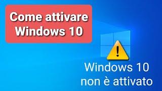 Come attivare Windows 10 legalmente a pochi euro