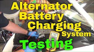 Car Alternator Battery and Charging System Testing ToyotaLexus