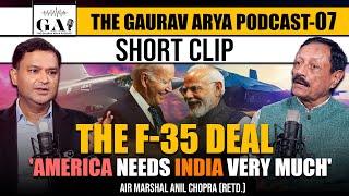 Will India Distance Itself From Russia To Seal The F-35 Deal With The US? The Gaurav Arya Podcast